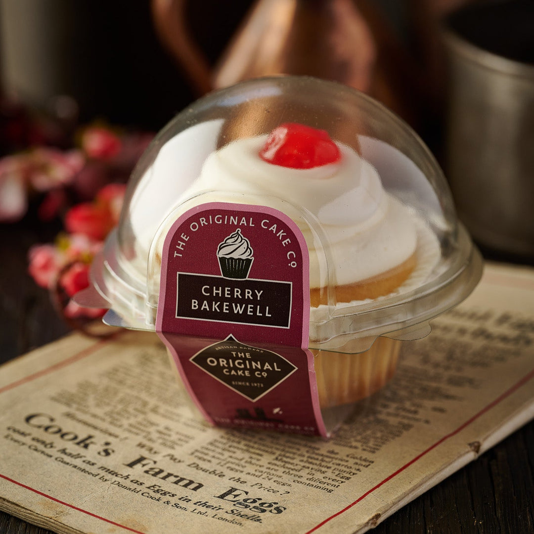 Cherry Bakewell Cupcakes cafe range