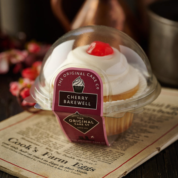 Cherry Bakewell Cupcakes cafe range