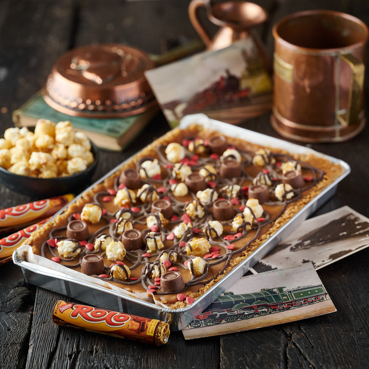 Decadent Rolo Flapjack- perfect for cafes and wholesale