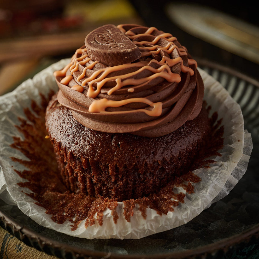 Handcrafted Chocolate Orange box of 6 cupcakes