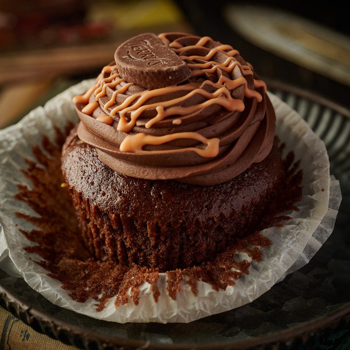 Handcrafted Chocolate Orange box of 6 cupcakes