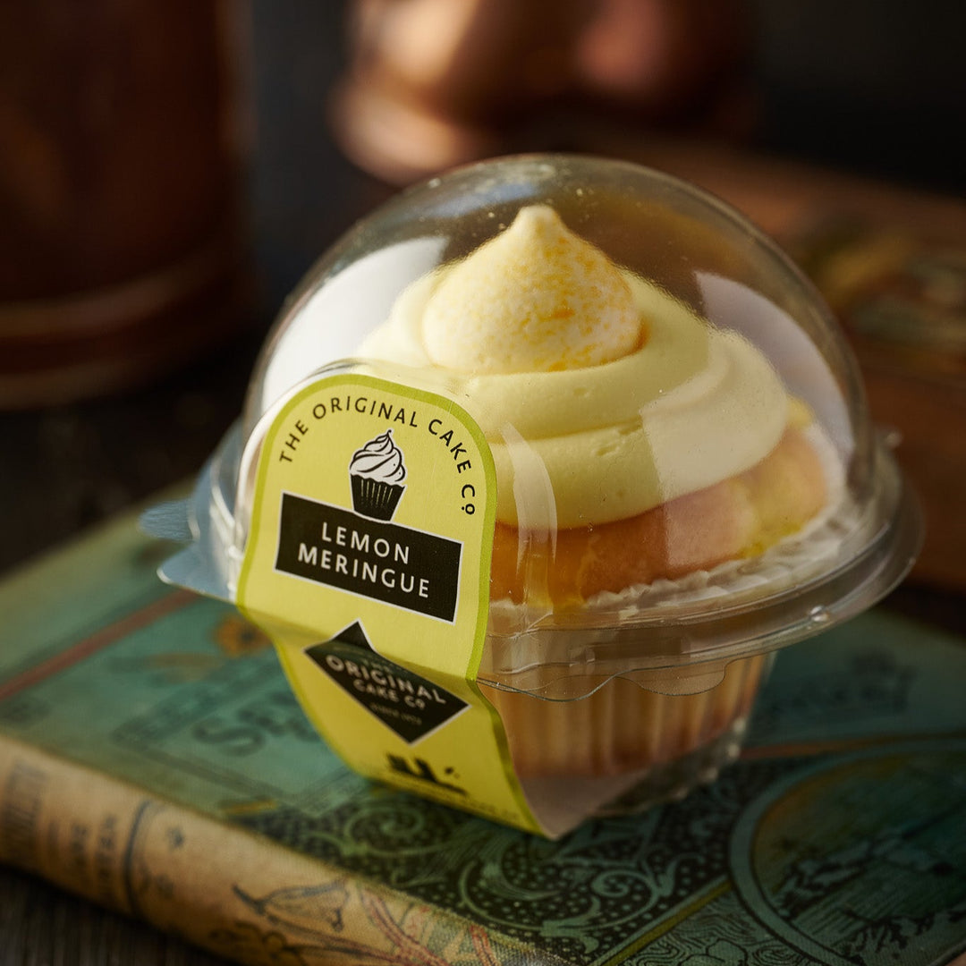 Luxury Handmade Lemon Meringue Cupcakes- Box of 6