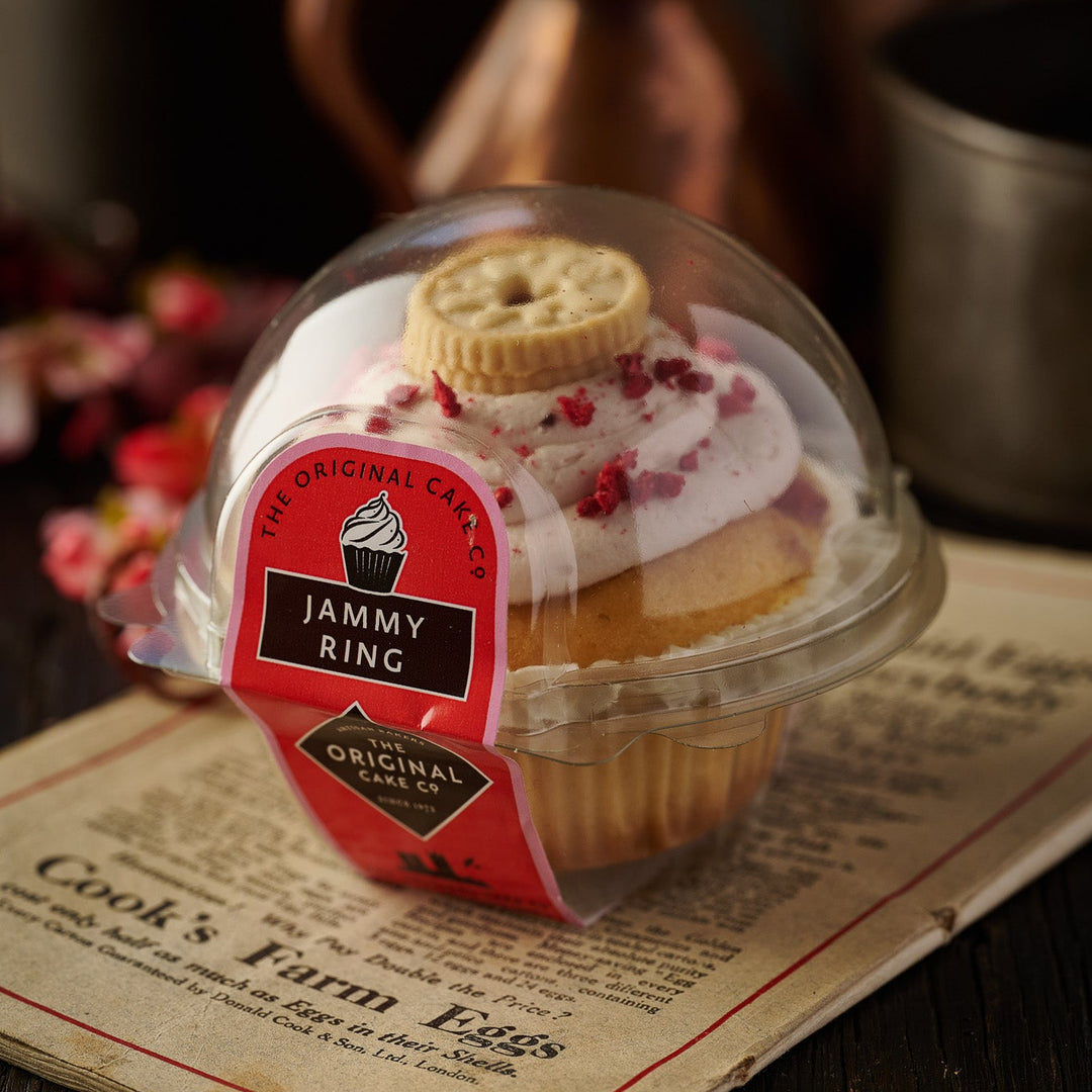 Jammy Ring Cupcakes- Box of 6