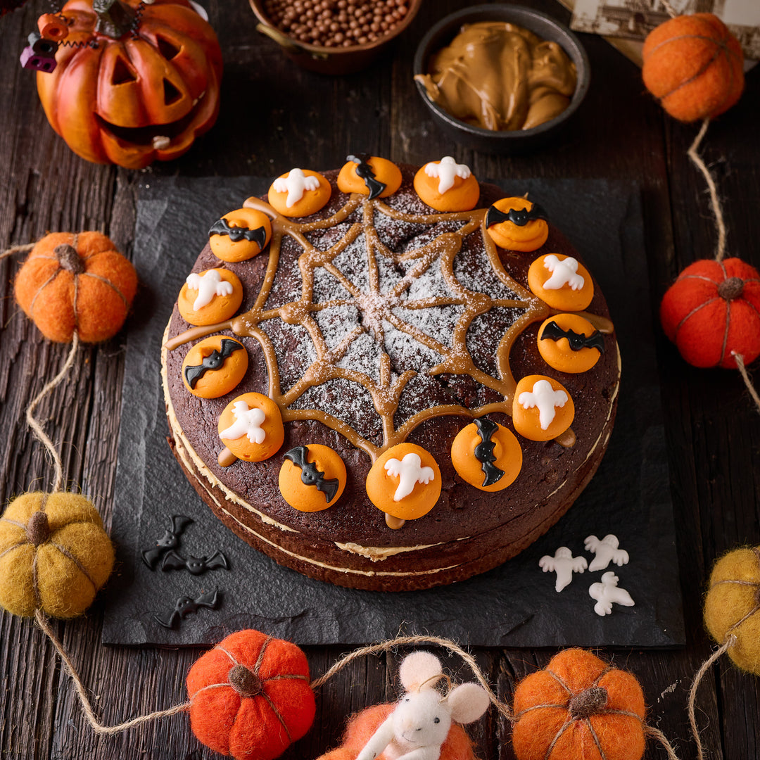 Millionaire's Halloween Cake