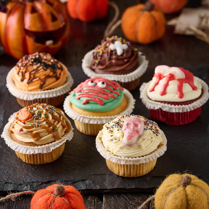Halloween Cupcake Selection – 6 Flavours