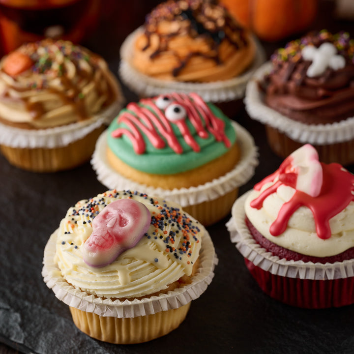 Halloween Cupcake Selection – 6 Flavours