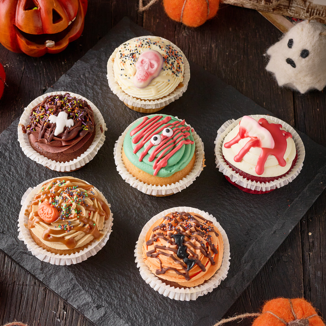 Halloween Cupcake Selection – 6 Flavours