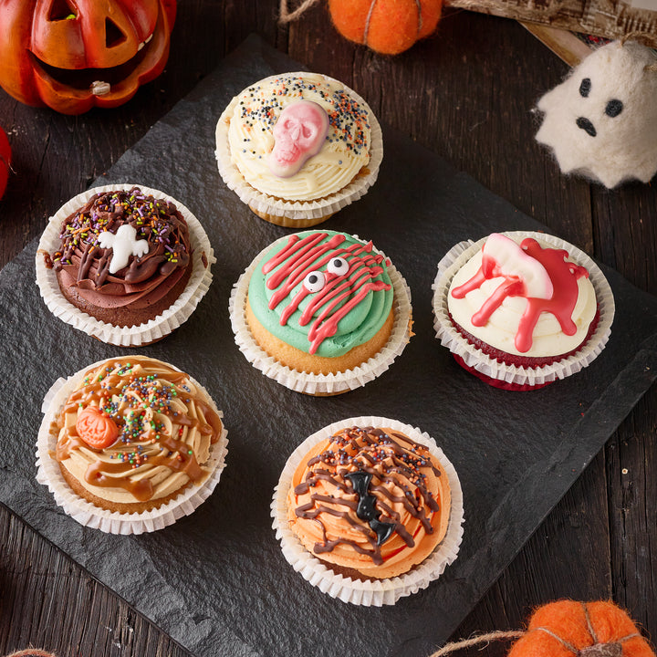 Halloween Cupcake Selection – 6 Flavours