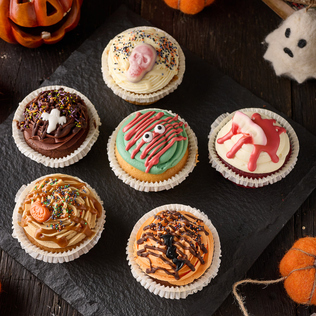 Halloween Cupcake Selection – 6 Flavours