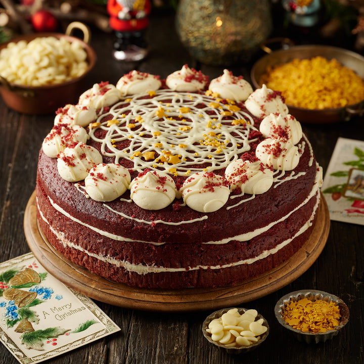 Festive Red Velvet Cake