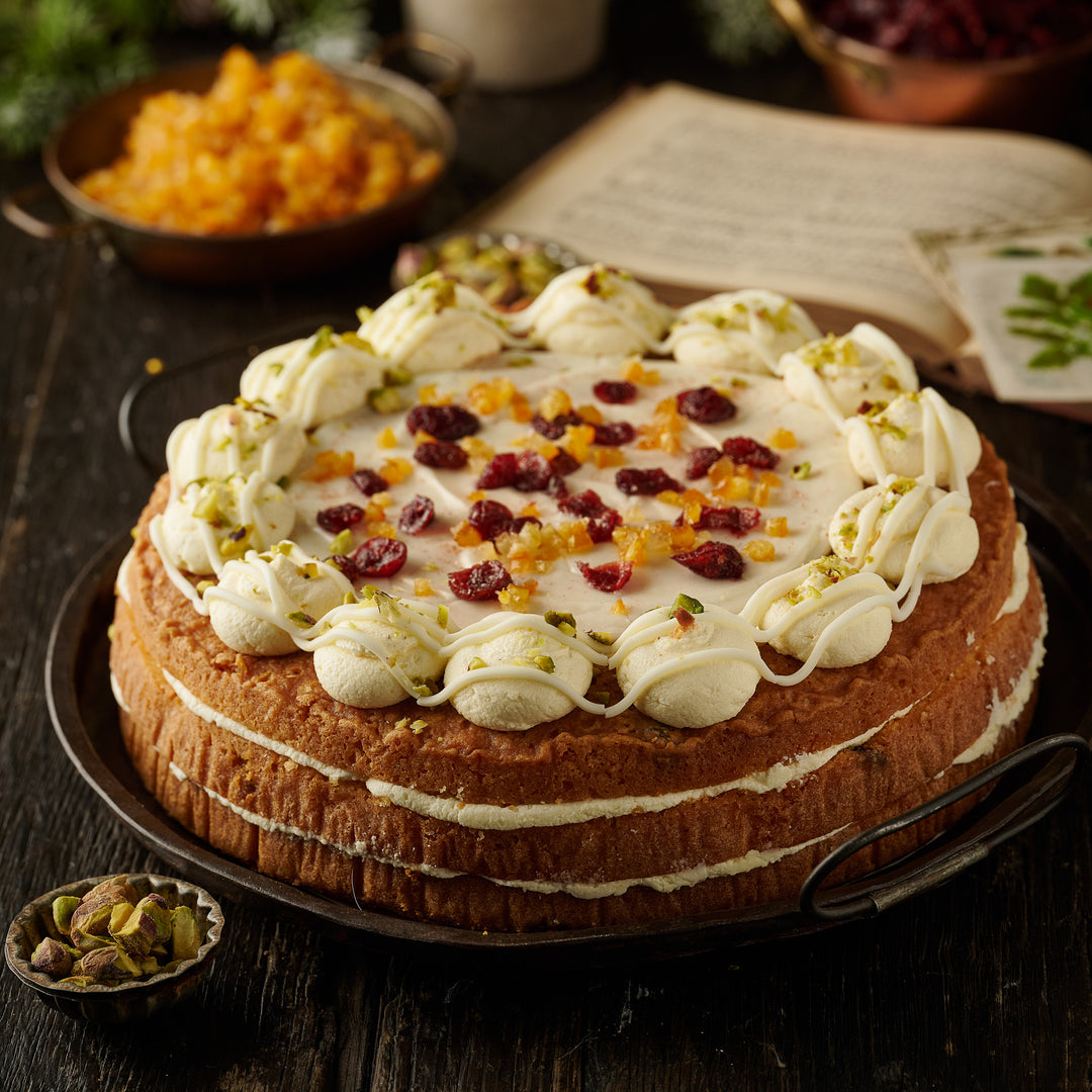 Orange & Cranberry Cake (Vegan)