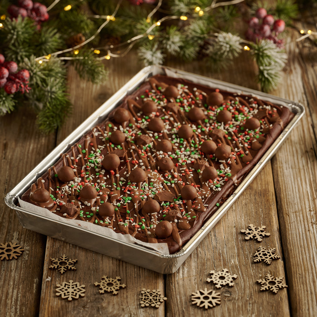 Festive Chocolate Brownie