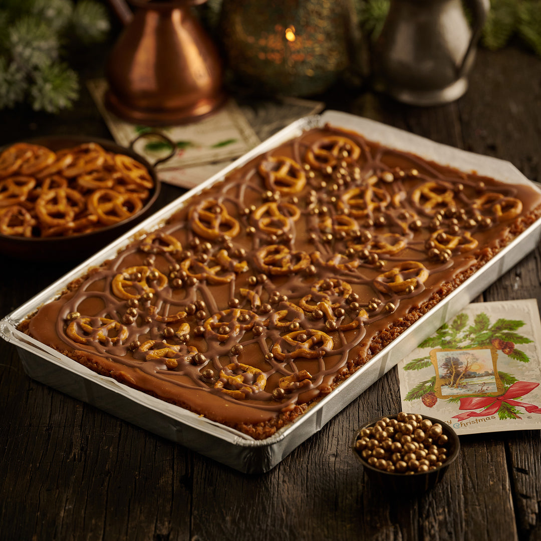 Caramel Pretzel Flapjack