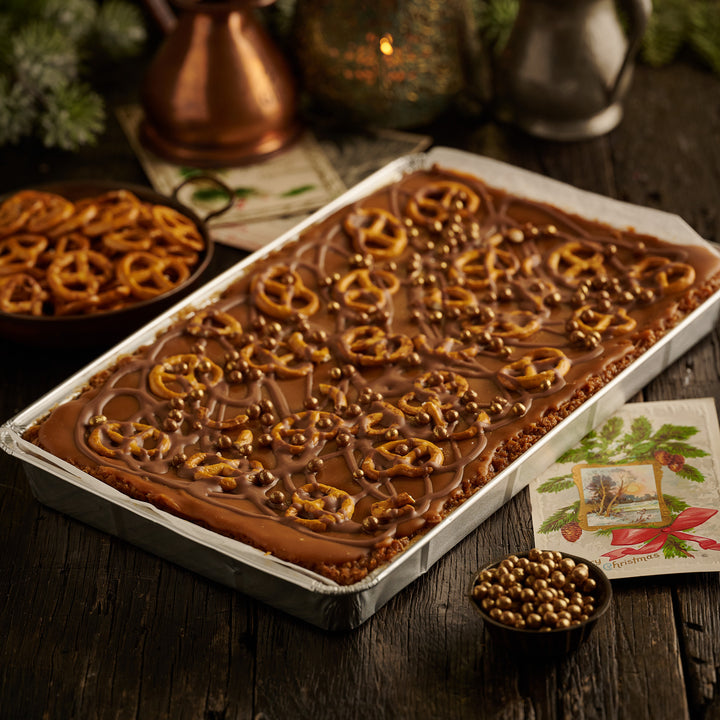 Caramel Pretzel Flapjack