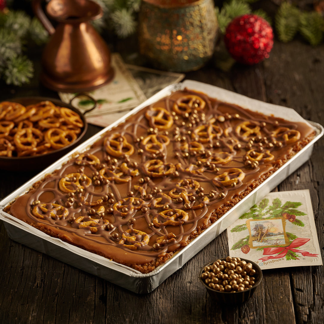 Caramel Pretzel Flapjack