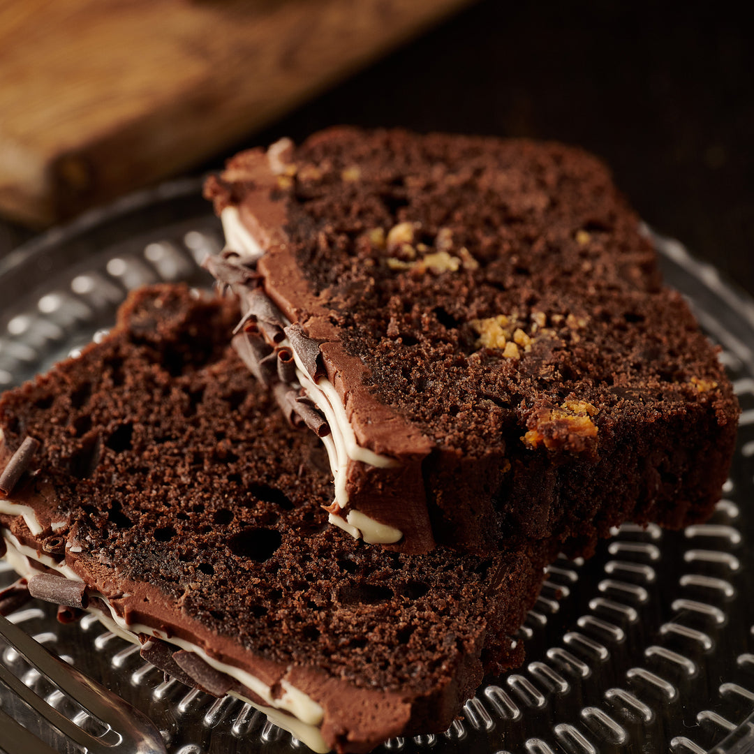 Triple Chocolate Loaf Cake