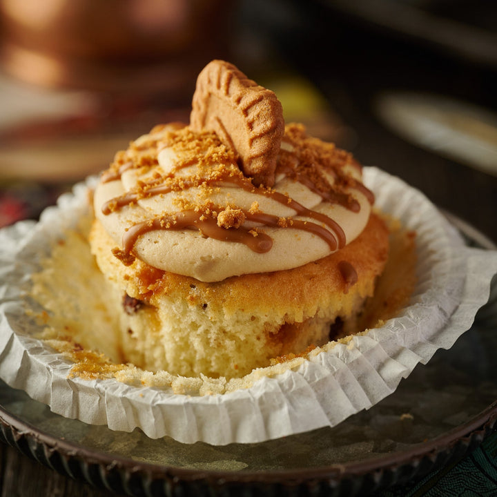 Wholesale indulgent Biscoff Cupcakes- box of 6