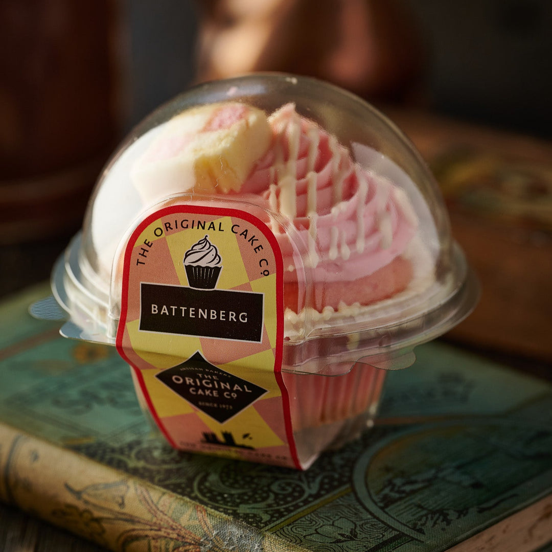 Individually wrapped cupcake