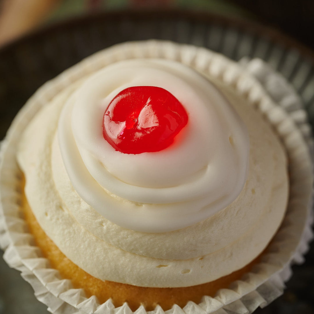 Cherry Bakewell cupcakes quality ingredients