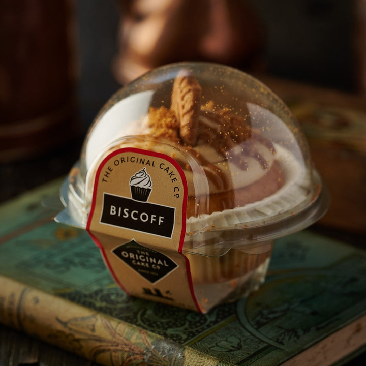Luxury Biscoff Cupcakes Box of 6 