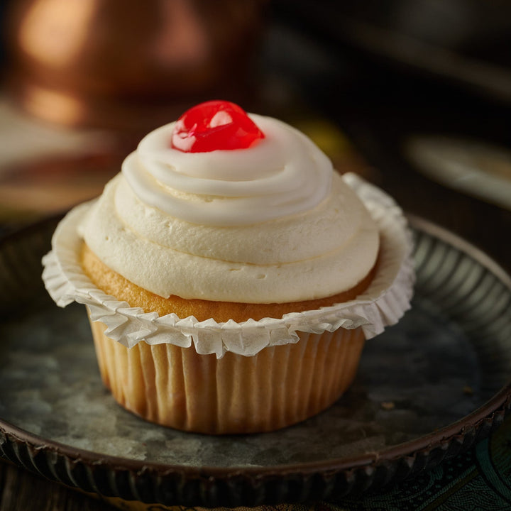 Cafe Range Cherry Bakewell Cupcakes- box of 6 