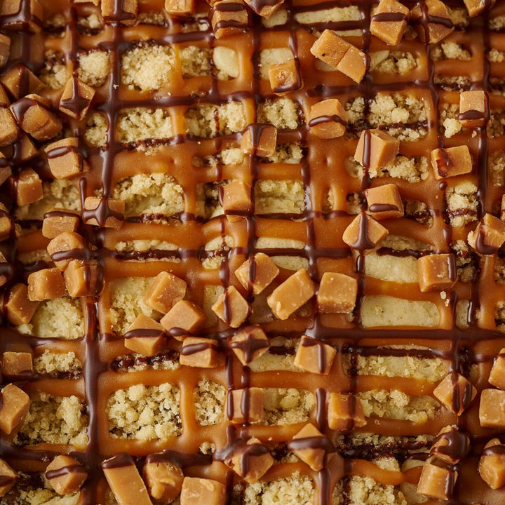 Caramel Brookie Crumble