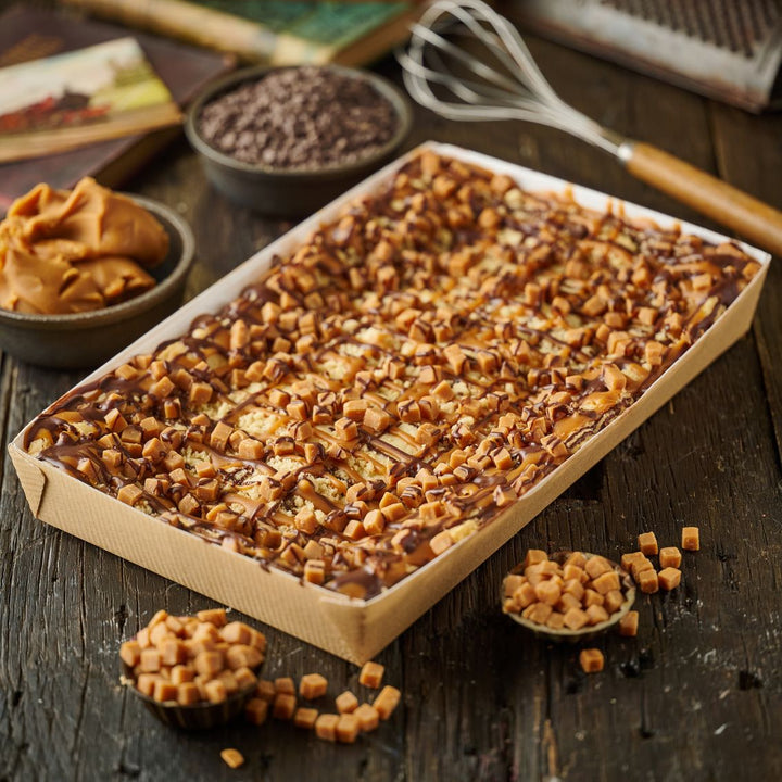Caramel Brookie Crumble