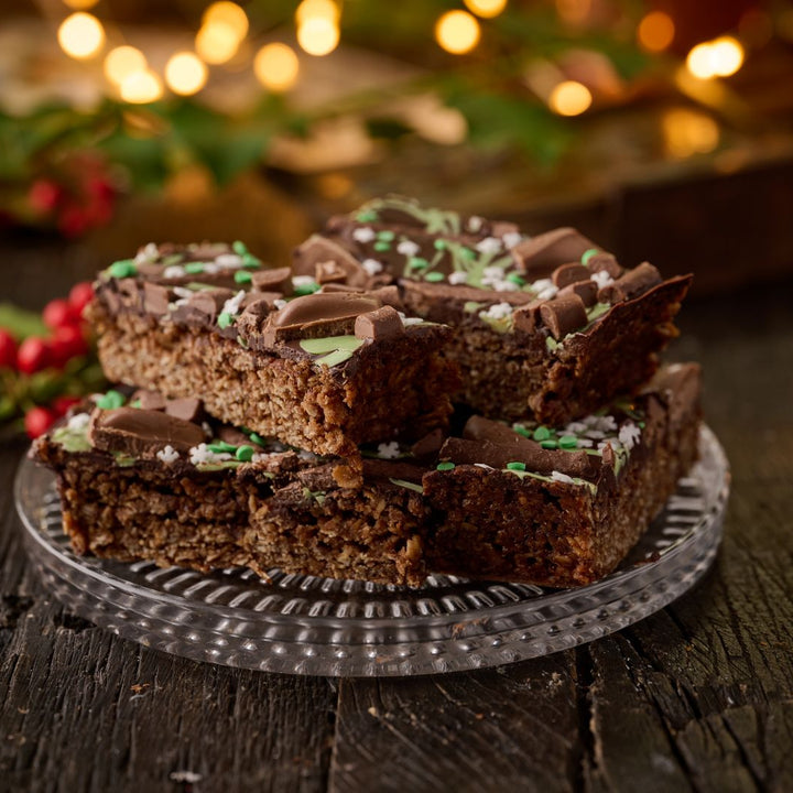 NGCI Christmas Chocolate and Mint Flapjack
