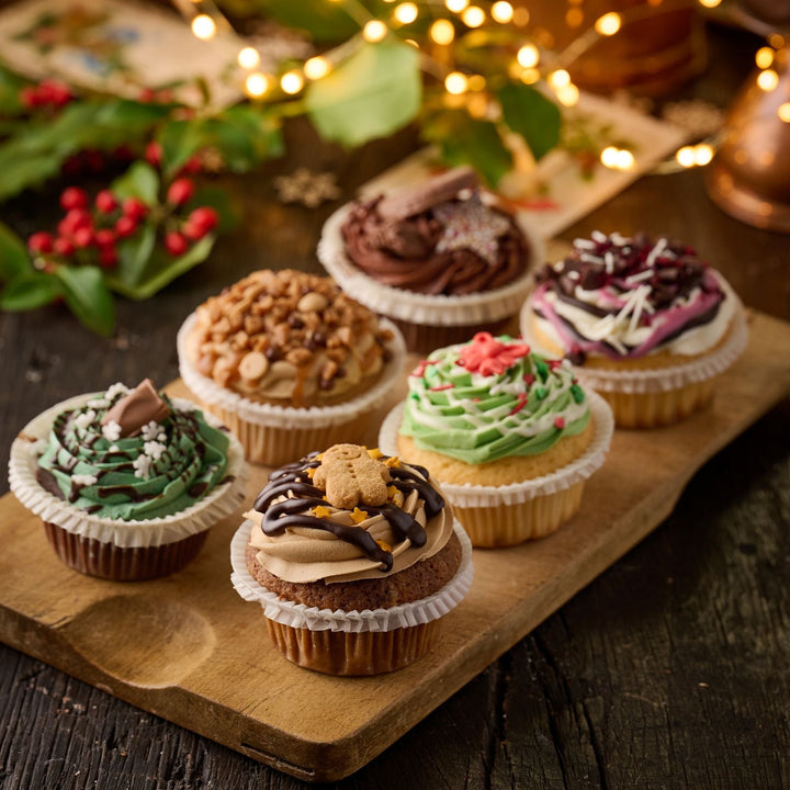 Christmas Cupcake Selection