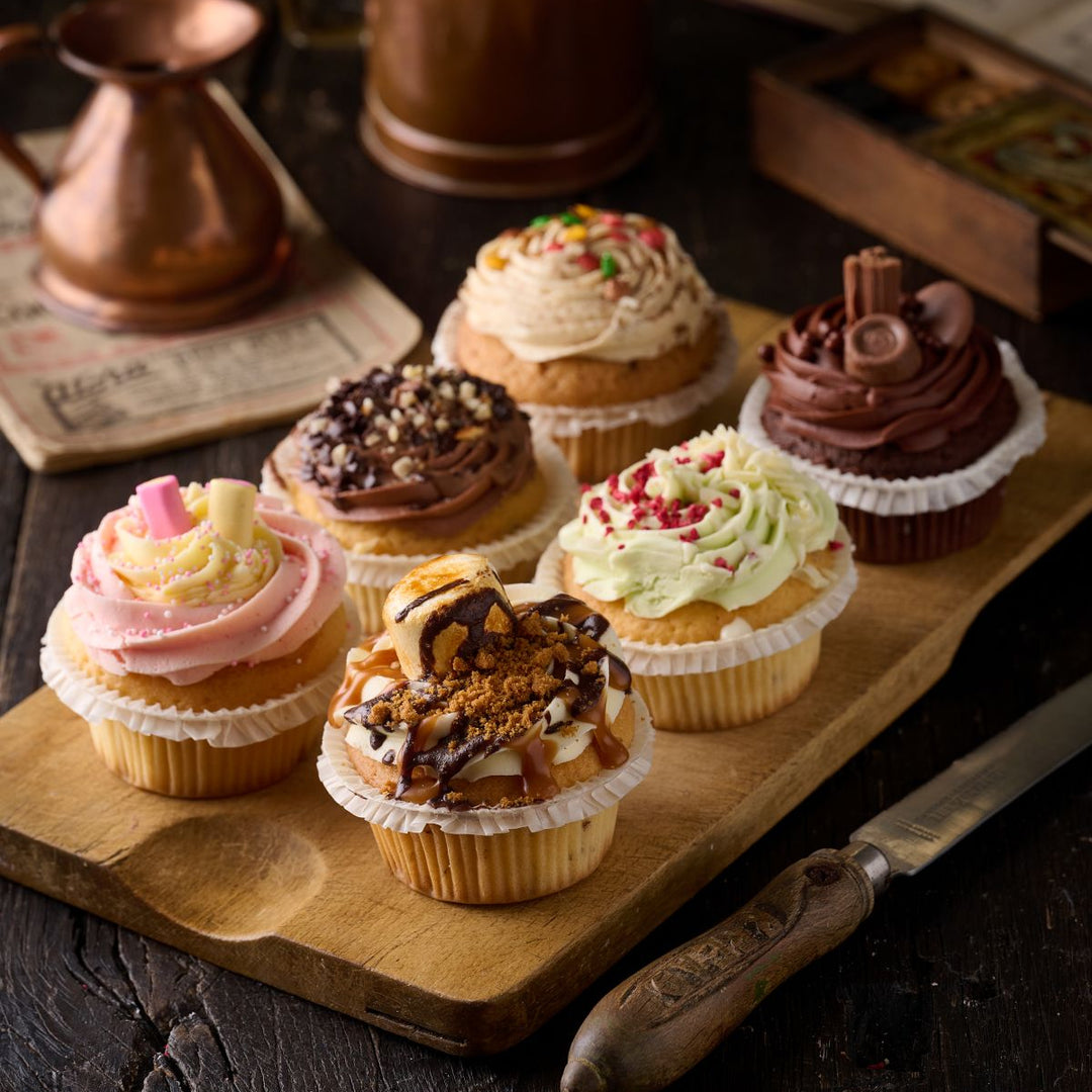 Cozy Autumn Cupcake Selection