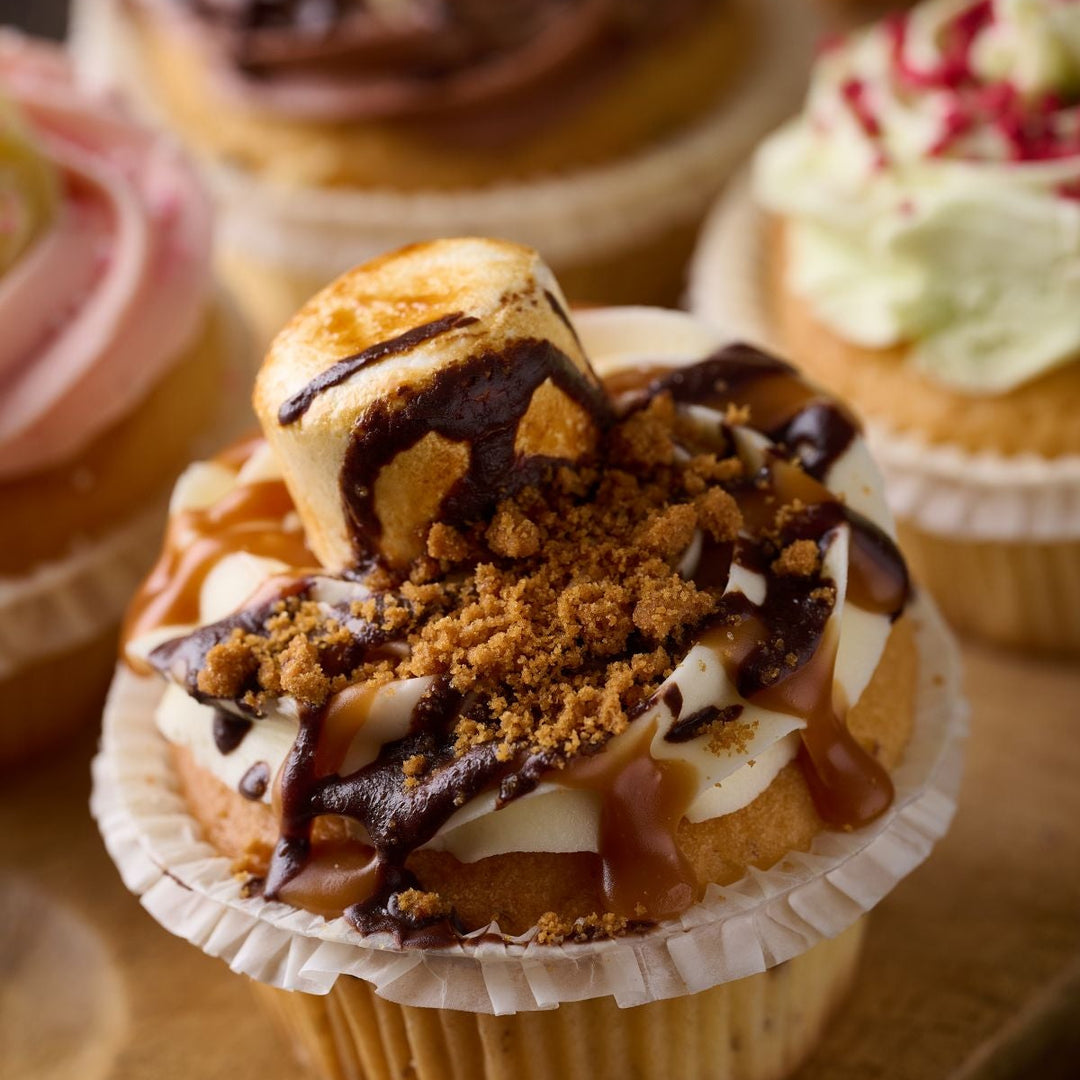 Cozy Autumn Cupcake Selection