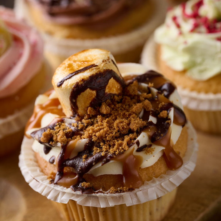 Cozy Autumn Cupcake Selection