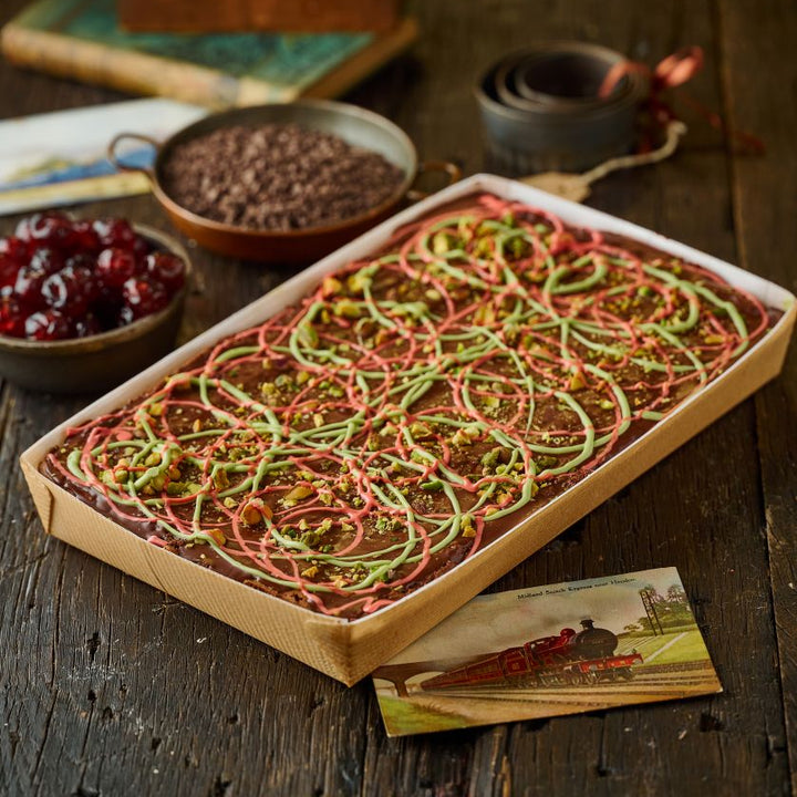 Dark Cherry and Pistachio Brownie (NGCI)