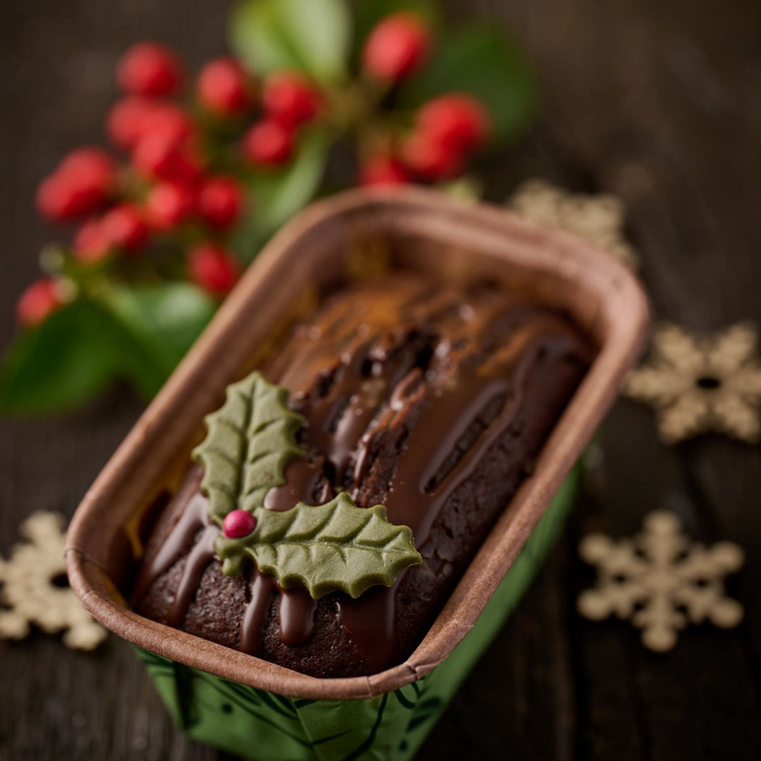 Christmas Mini Chocolate Yule Loaf