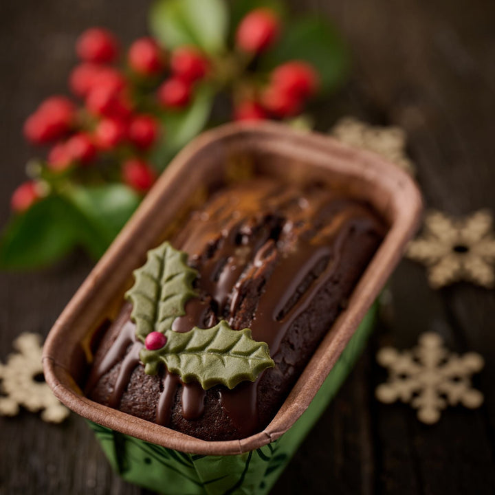 Christmas Mini Chocolate Yule Loaf