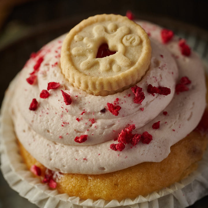Indulgent Jammy Ring Cupcakes - Box of 6 