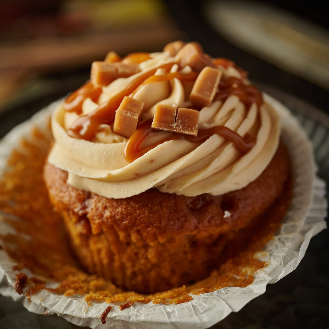 Indulgent Sticky Toffee Cupcakes- box of 6 perfect for cafes 
