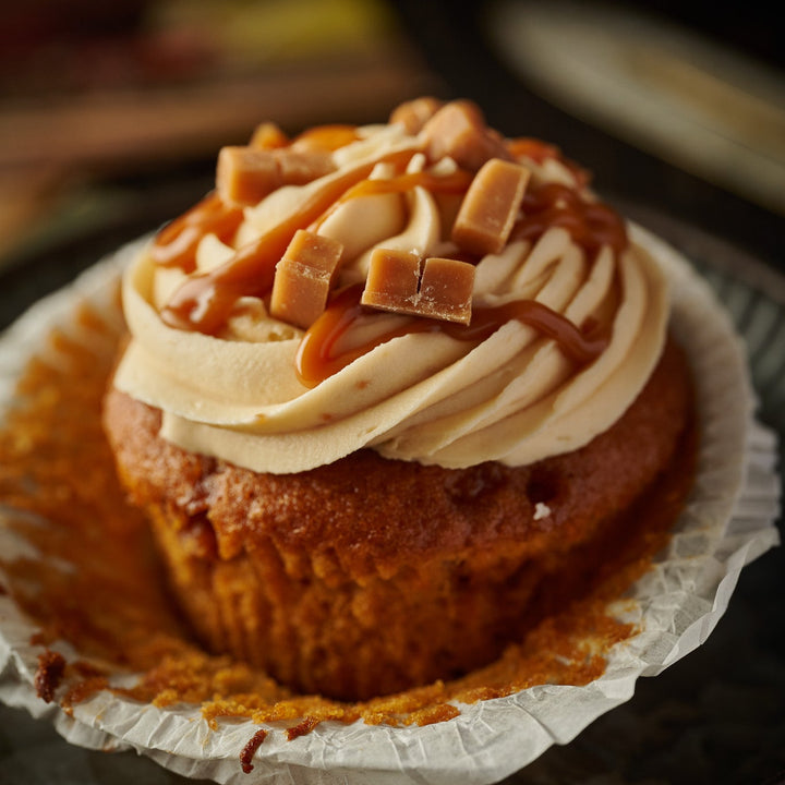 Indulgent Sticky Toffee Cupcakes- box of 6 perfect for cafes 