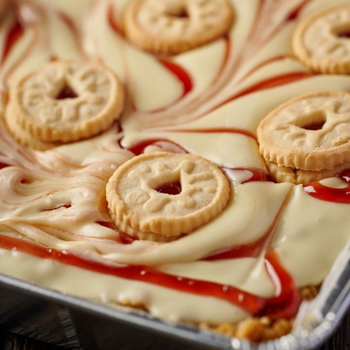 Jammie Dodger Loaded Flapjack