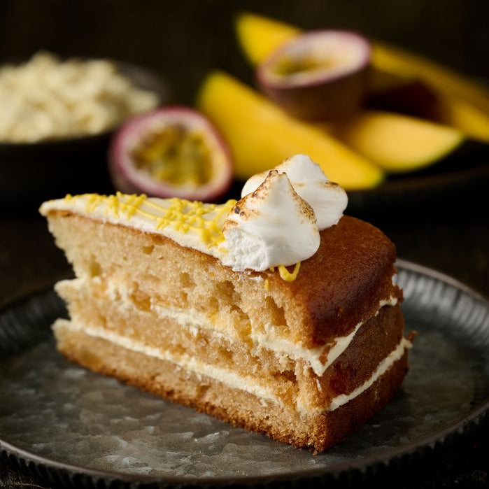 Mango, Passionfruit and Toasted Meringue Cake (NGCI)