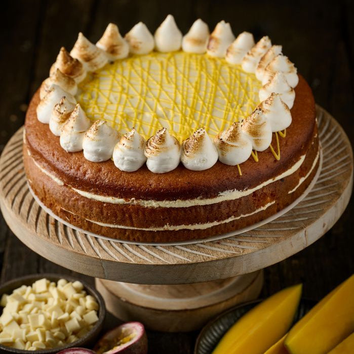 Mango, Passionfruit and Toasted Meringue Cake (NGCI)