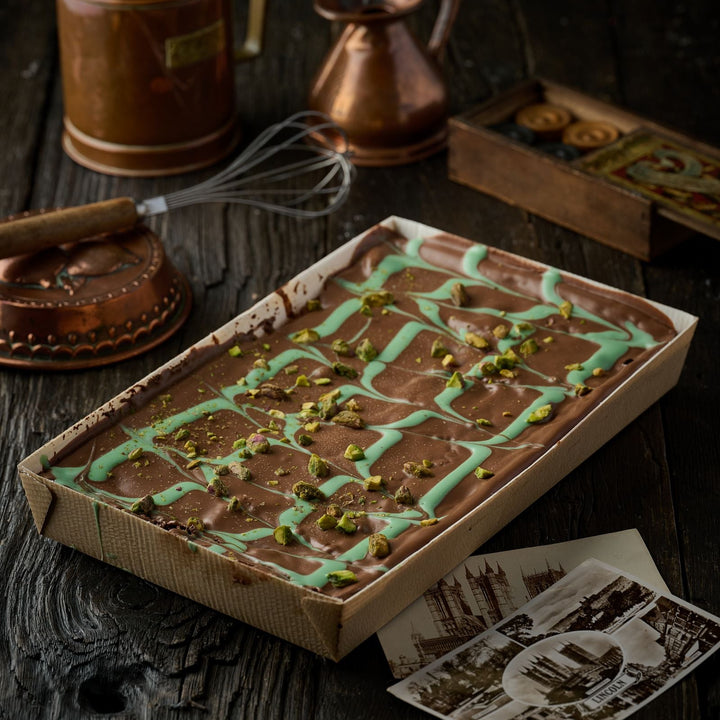 Pistachio Chocolate Brownie