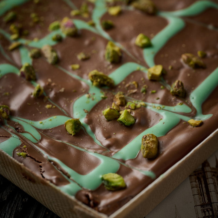 Pistachio Chocolate Brownie