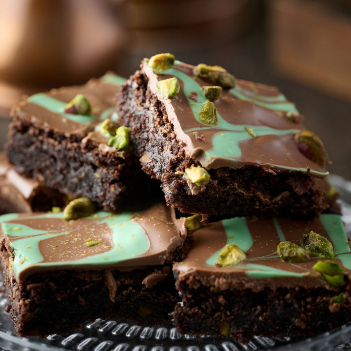 Pistachio Chocolate Brownie