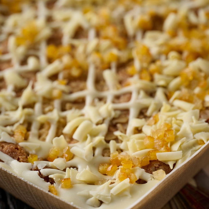 Orange, Apricot and White Chocolate Pastry Tart