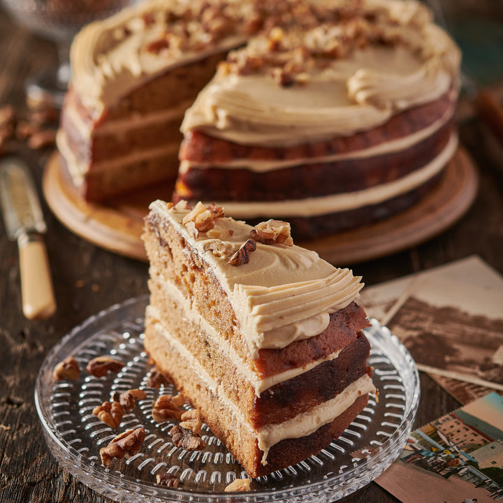 Espresso Coffee & Walnut Cake