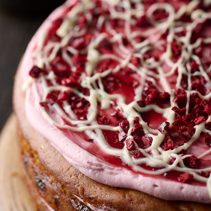 Plant Based Blackcurrant and Cherry Cake