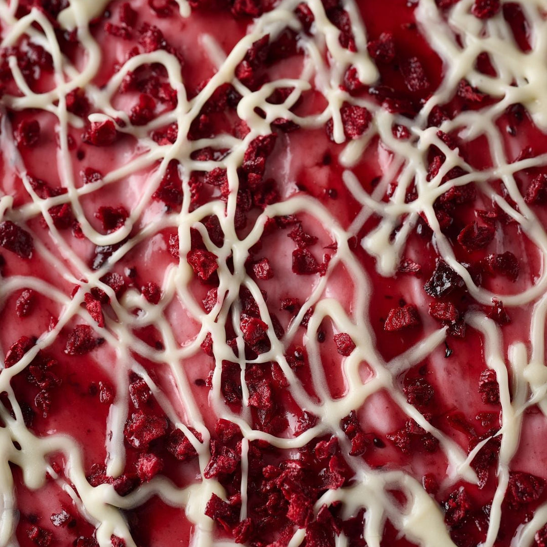 Plant Based Blackcurrant and Cherry Cake