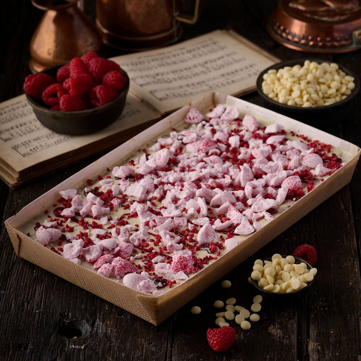 Raspberry Meringue Flapjack
