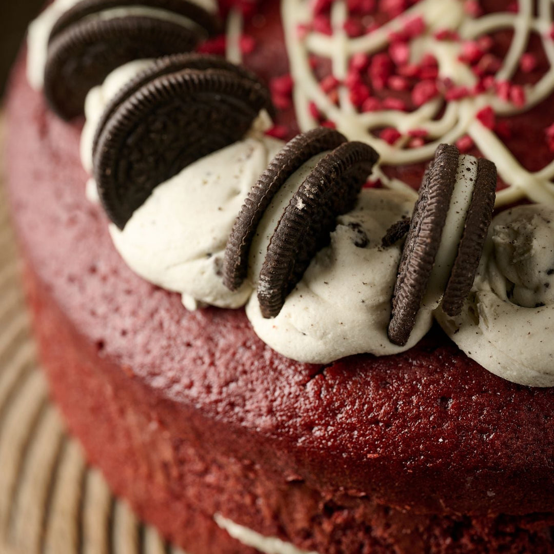 Red Velvet & Oreo Cake